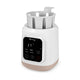 Incalzitor biberoane, Lionelo, ThermUp 3.0, 6 in 1, Incalzire, Decongelare, Sterilizare, Mentinerea temperaturii, 400 W, 35-100°C, Panou de comanda tactil, Fara BPA, Oprire automata, Placa de incalzire din teflon, Alb