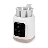 Incalzitor biberoane, Lionelo, ThermUp 3.0, 6 in 1, Incalzire, Decongelare, Sterilizare, Mentinerea temperaturii, 400 W, 35-100°C, Panou de comanda tactil, Fara BPA, Oprire automata, Placa de incalzire din teflon, Alb