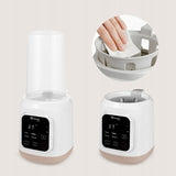 Incalzitor biberoane, Lionelo, ThermUp 3.0, 6 in 1, Incalzire, Decongelare, Sterilizare, Mentinerea temperaturii, 400 W, 35-100°C, Panou de comanda tactil, Fara BPA, Oprire automata, Placa de incalzire din teflon, Alb
