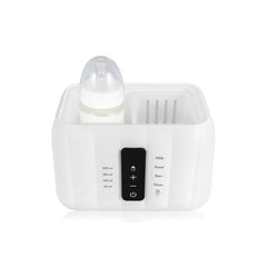 Incalzitor biberoane, Lionelo, ThermUp Duo, 6 moduri de operare, Incalzire, Pastrare temperatura, Decongelare, Senzor pentru temperatura, Oprire automata, Panou tactil, Pentru 2 biberoane simultan, fara BPA, Alb