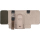 Incalzitor biberoane, Lionelo, ThermUp Go Evo, Portabil, Cu 5 niveluri de incalzire, Cu buton Safety Control, Mentinere caldura pana la 9h, Incarcare USB, Bej inchis