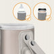 Incalzitor biberoane, Lionelo, ThermUp Go, Portabil, Temperatura constanta pana la 24 h, Incarcare USB, Gri Ash