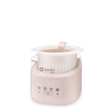 Incalzitor biberoane si sterilizator, Lionelo, ThermUp 4.0, Recipient detasabil, 400 W, 6 moduri de functionare, Functie sterilizare si decongelare, Termostat integrat, Lumina de noapte, Panou tactil, Oprire automata, Placa din otel inoxidabil, Bej
