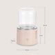 Incalzitor portabil, Lionelo, ThermUp Swift, Portabil, Incalzire in 3 minute, Mentinerea temperaturii, 60 W, USB-C, 4 setari de temperatura: 37-50°C, Recipient 180 ml inclus, Rose Gold