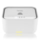 Incalzitor servetele umede, Lionelo, Babybliss, Cu 3 setari de temperatura, Loc suficient pentru un intreg pachet de servetele umede, Panou de control cu ecran tactil, Fara BPA, White