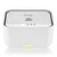 Incalzitor servetele umede, Lionelo, Babybliss, Cu 3 setari de temperatura, Loc suficient pentru un intreg pachet de servetele umede, Panou de control cu ecran tactil, Fara BPA, White