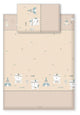 Jolie Lenjerie 3 piese Indi Beige 120*60cm