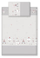 Jolie Lenjerie 3 piese Indi Grey 120*60cm