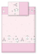 Jolie Lenjerie 3 piese Indi Pink 120*60cm
