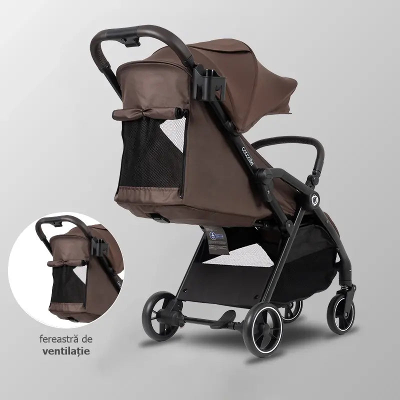 Carucior sport pliere automata Coccolle Arella Coffee Brown
