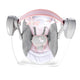 Ingenuity - Leagan portabil Comfort 2 Go Flora the Unicorn
