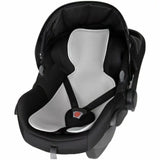 Insert antitranspiratie pentru scaun auto, FreeON, Din plasa respirabila 3D, Universal, Grey