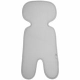 Insert antitranspiratie pentru scaun auto, FreeON, Din plasa respirabila 3D, Universal, Grey