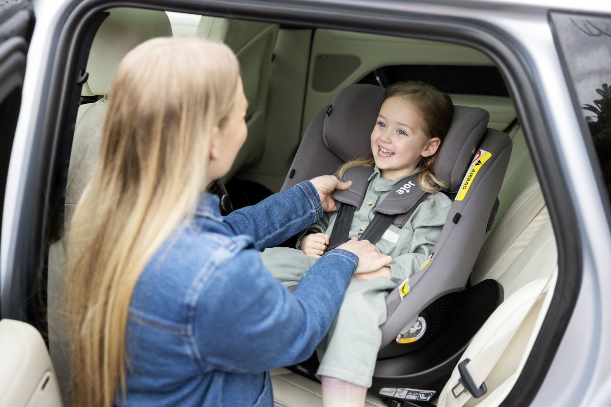 Joie - Scaun auto i-Pivot 360° Oak, 40-105 cm, certificat R129 si testat ADAC