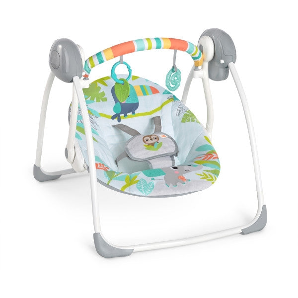 Bright Starts - Leagan portabil Rainforest Vibe - gogobaby.ro