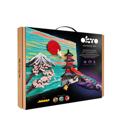 Set pictura 3D cu argila usoara, 30*40cm - Japan