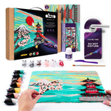 Set pictura 3D cu argila usoara, 30*40cm - Japan