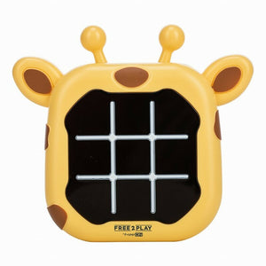 Joc electronic 2 in 1, Free2Play, X si 0, Design girafa, 3 ani +