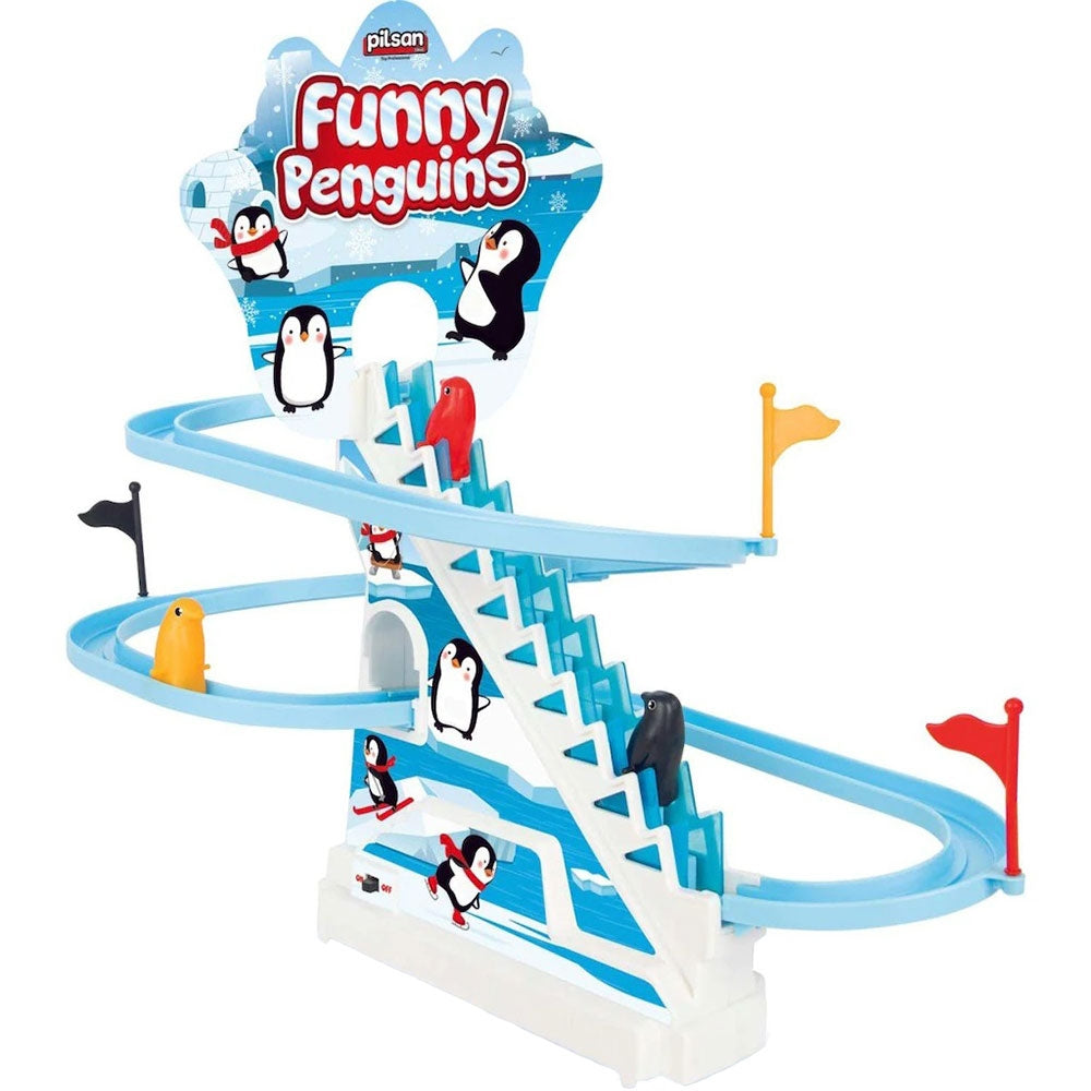 Joc Pilsan Funny Penguins - gogobaby.ro