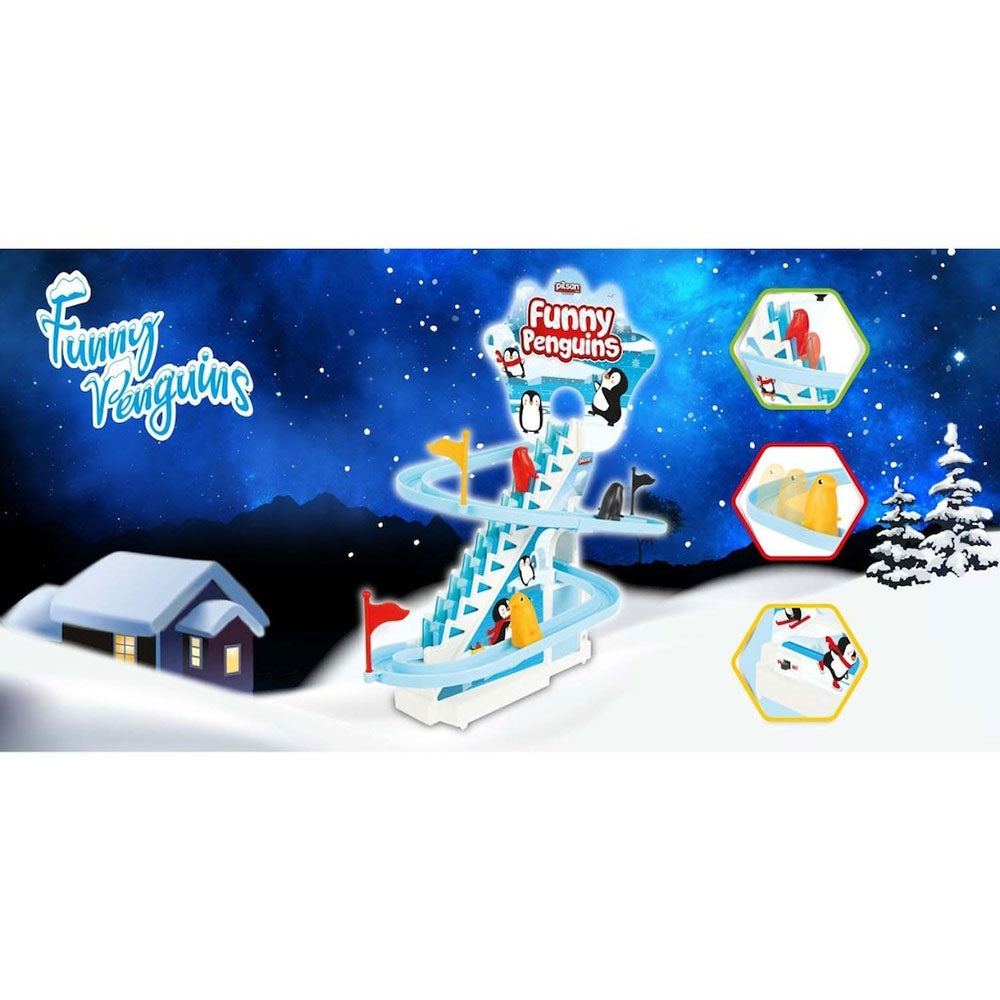 Joc Pilsan Funny Penguins - gogobaby.ro