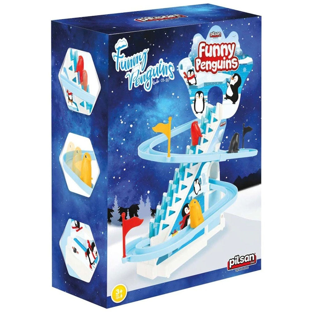 Joc Pilsan Funny Penguins - gogobaby.ro