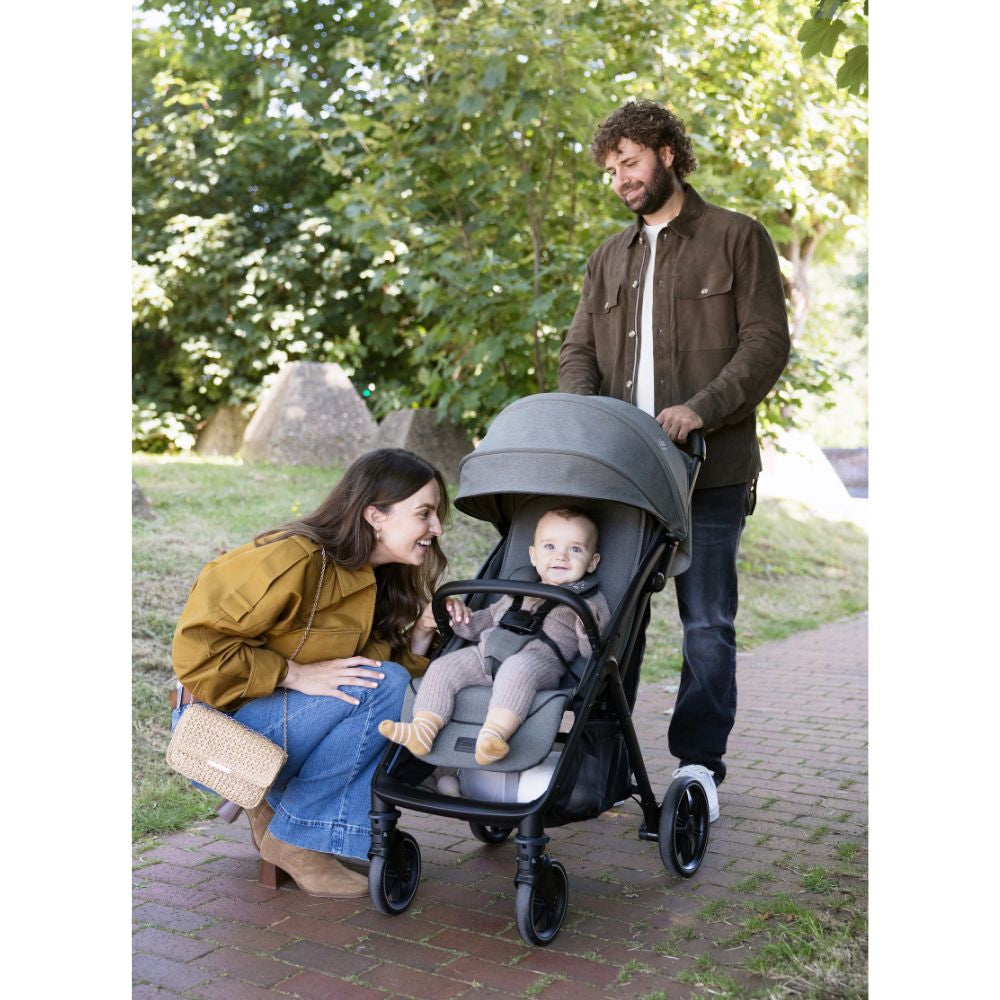 Joie - Carucior ultracompact Parcel LX, nastere - 22 kg, Signature Evergreen - gogobaby.ro