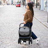 Joie - Carucior ultracompact Parcel LX, nastere - 22 kg, Signature Sandstone