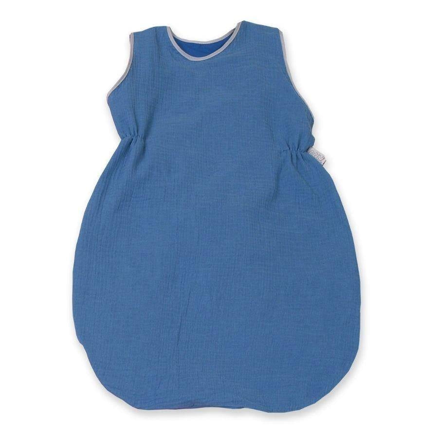 Jolie - Sac de dormit bumbac 100%, Albastru (74 cm) - gogobaby.ro