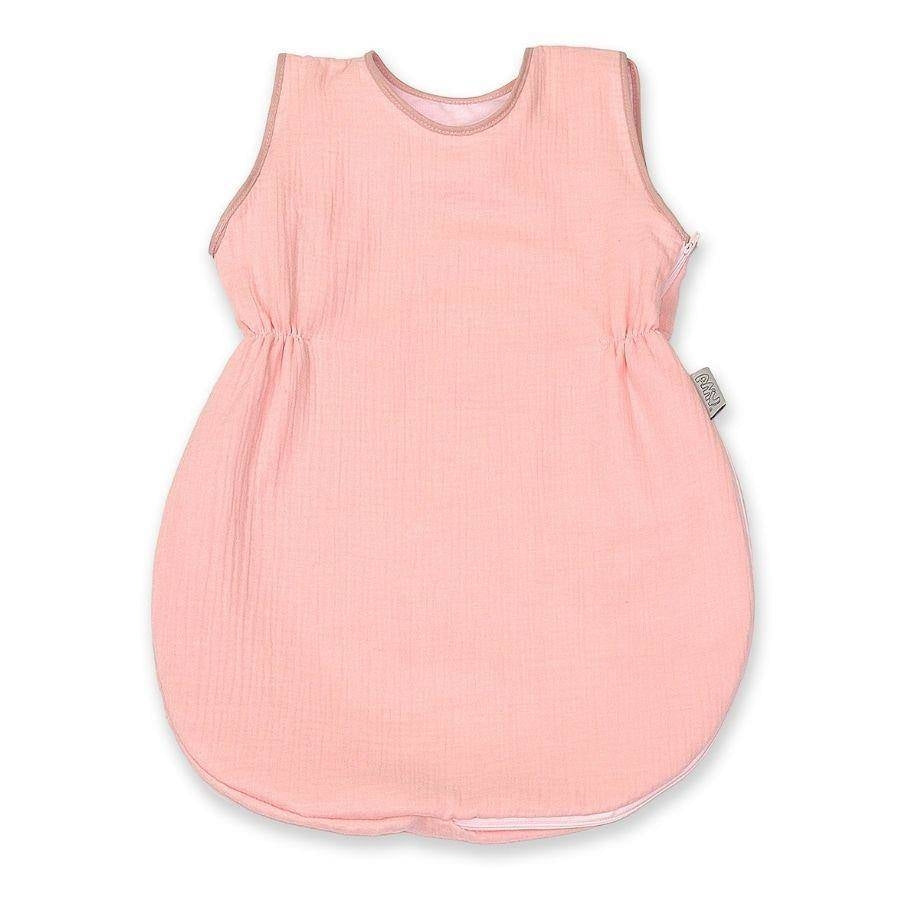 Jolie - Sac de dormit bumbac 100%, Roz (68 cm) - gogobaby.ro