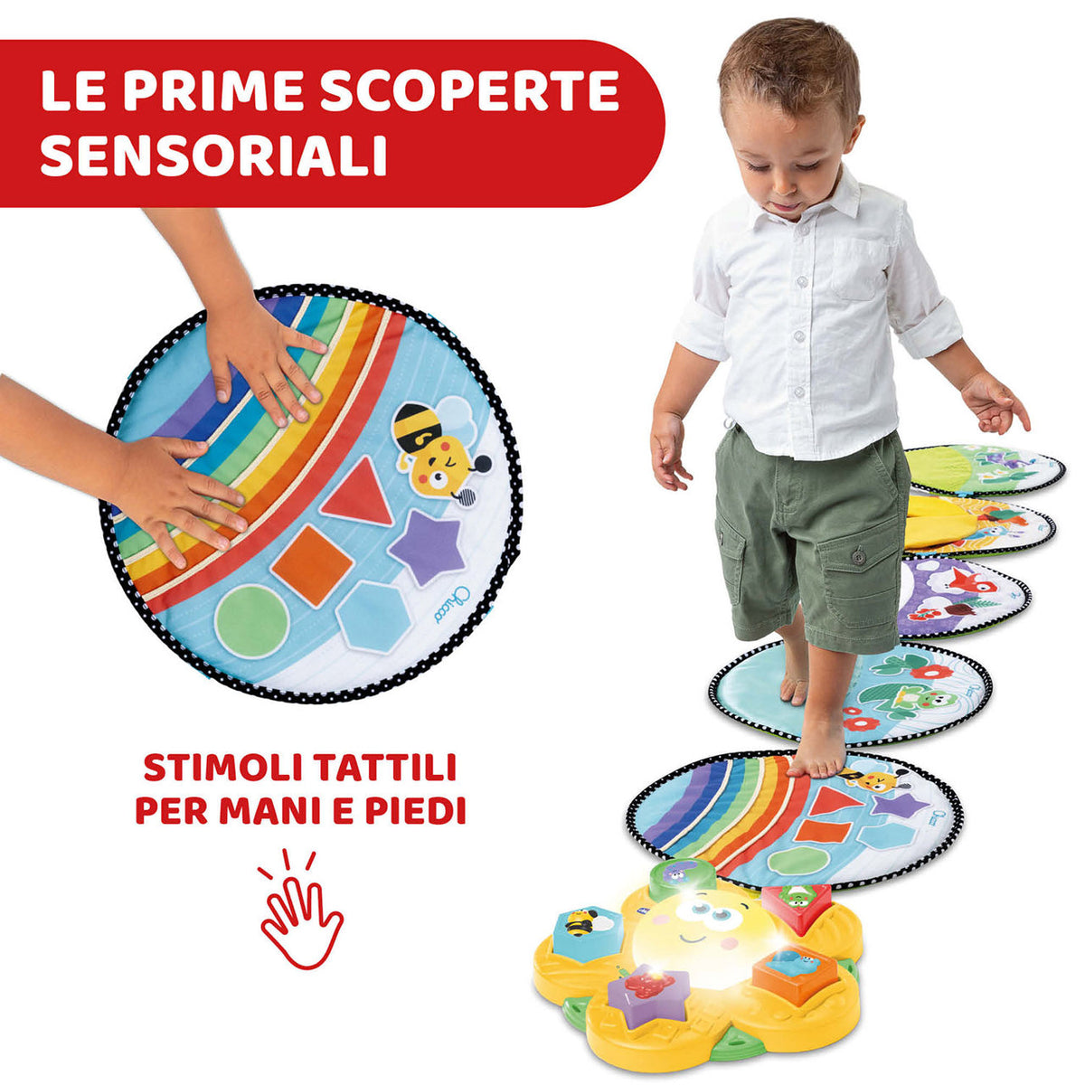 Jucarie Chicco centru de activitati electronic Cele 4 anotimpuri, 9luni+ - gogobaby.ro