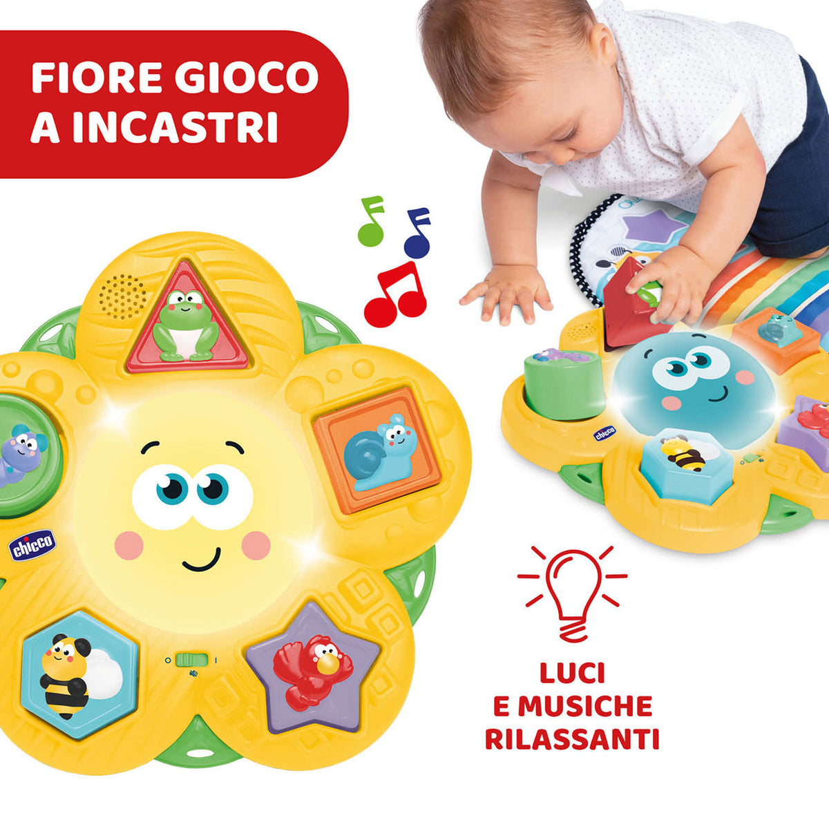 Jucarie Chicco centru de activitati electronic Cele 4 anotimpuri, 9luni+ - gogobaby.ro