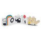 Jucarie copii Chicco My Soft DouDou carte senzoriala, unisex, 0luni+