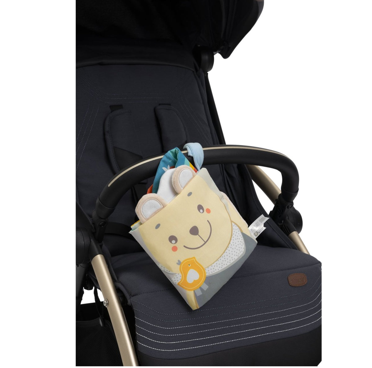 Jucarie copii Chicco My Soft DouDou carte senzoriala, unisex, 0luni+ - gogobaby.ro