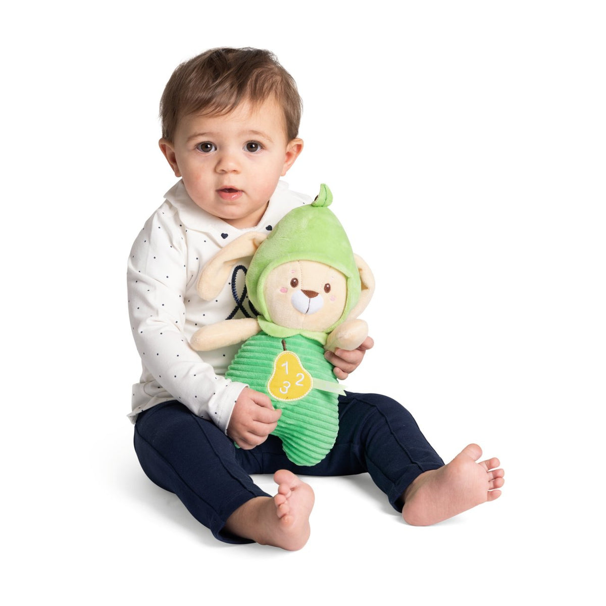 Jucarie copii Chicco trilingva Iepuras Perry Bunny, IT/EN/SP, 6luni+ - gogobaby.ro