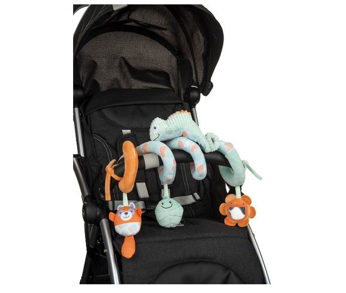 Jucarie cu activitati Chicco Spirala cameleon, 0luni+ - gogobaby.ro