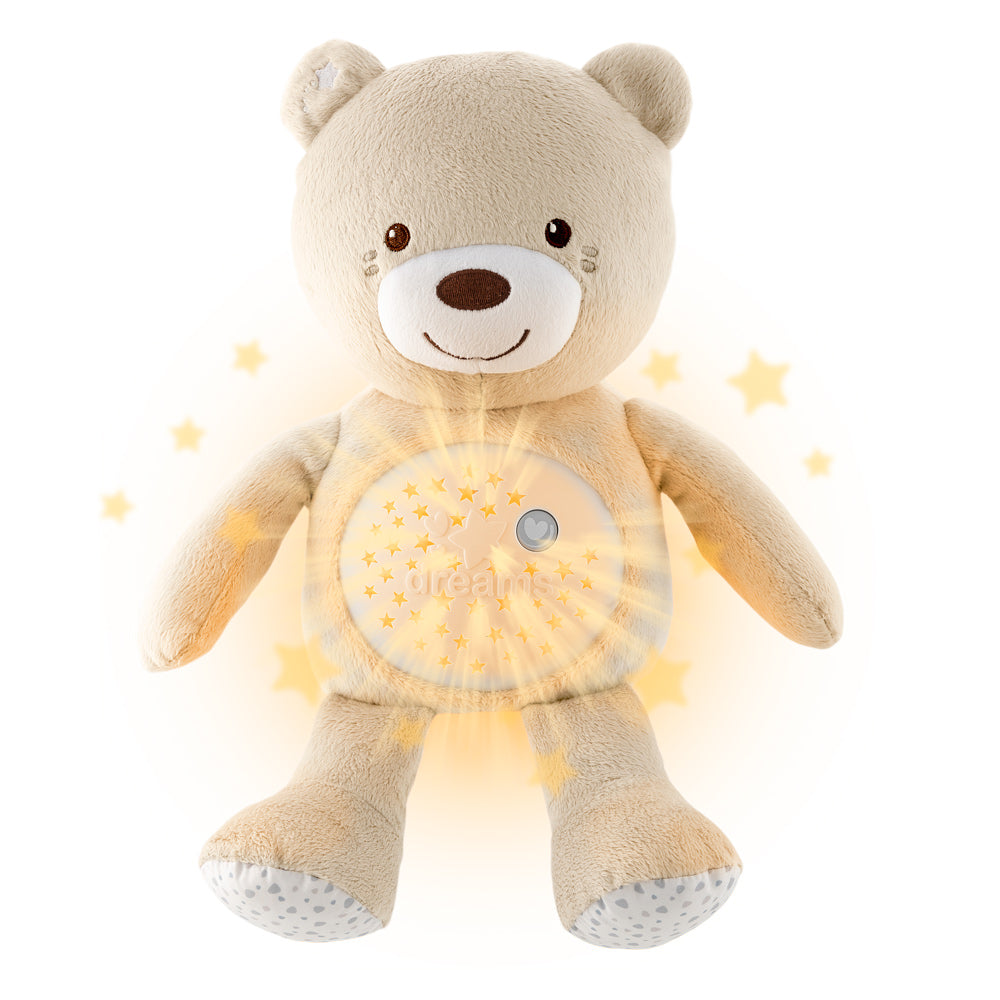 Jucarie cu proiectie Chicco Ursuletul bebelus, unisex, 0luni+ - gogobaby.ro