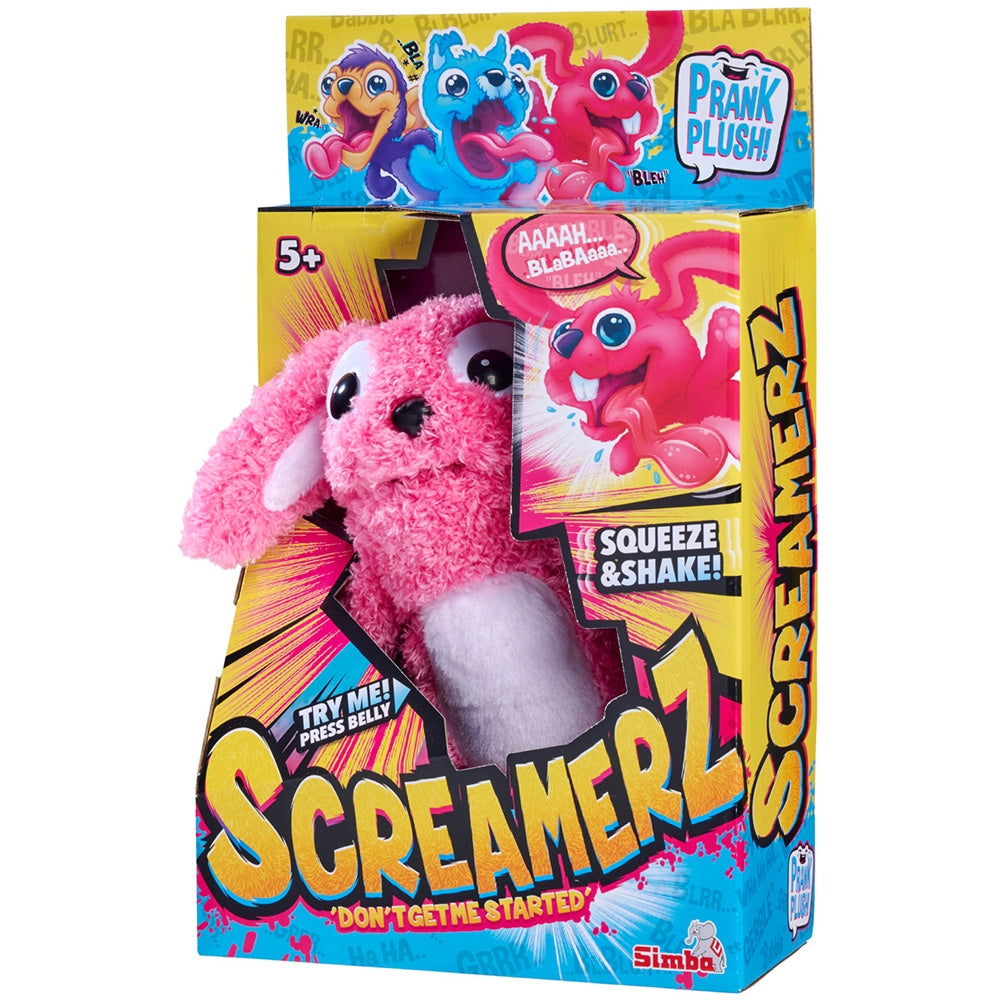 Jucarie de plus Simba ScreamerZ Rabbit 30 cm cu sunete - gogobaby.ro