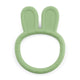 Jucarie dentitie, Petite&Mars, Iepuras, Moale, Efect calmant al gingiilor, Silicon, Fara BPA, 0 luni+, Verde