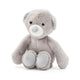 Jucarie din plus, Baby Mix, Bear, Moale, Dezvolta imaginatia si jocul creativ, 20 cm, 0 luni+, Grey