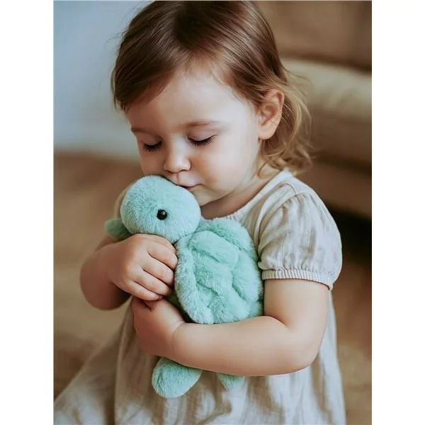 Jucarie din plus, Baby Mix, Dezvolta imaginatia si jocul creativ, 26 cm, 0 luni+, Testoasa