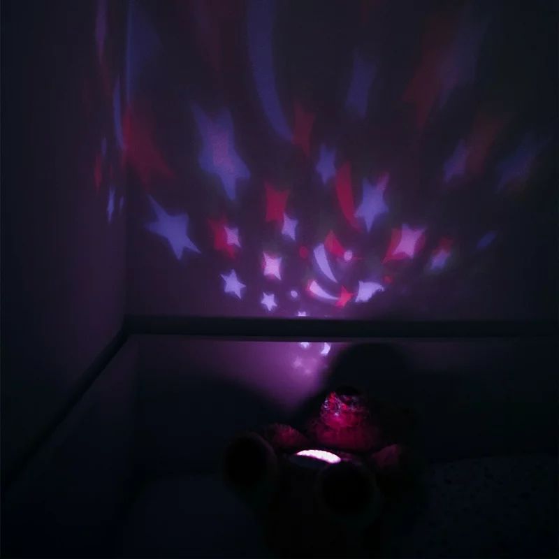 Jucarie multifuncionala, Cu proiector muzical, Free2Play, Din plus, Cu 7 modele de proiectie, Cu sunete si melodii, Bear