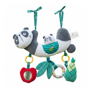 Jucarie pentru patut si carucior, Bocioland, Multifunctionala, Panda Bear