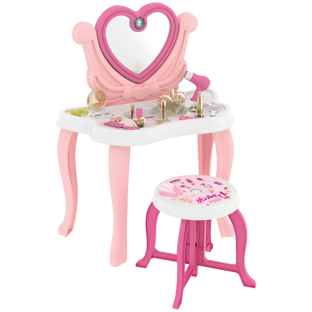 Jucarie Pilsan Masuta de machiaj Hearth pink - gogobaby.ro