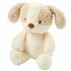 Jucarie plus bebelusi, Nattou, Baby Dog, 24 cm, Material moale si pufos, Prieten de joaca si mangaiere, Stimuleaza simtul tactil si motricitatea fina, 0 luni+, Bej