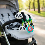 Jucarie spirala pentru patut si carucior, Bocioland, Multifunctionala, Panda