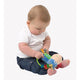 Jucarie zornaitoare si de dentitie, Playgro, Cu activitati, Cu jucarii de dentitie, Cu margele, Cu diferite texturi, Clip Clop Activity Rattle, 11 cm