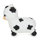 Jumper, Feedo, In forma de vacuta, Cu pompa inclusa, Din cauciuc, Pana la 70 kg, 50x46x23 cm, 36 luni+, White