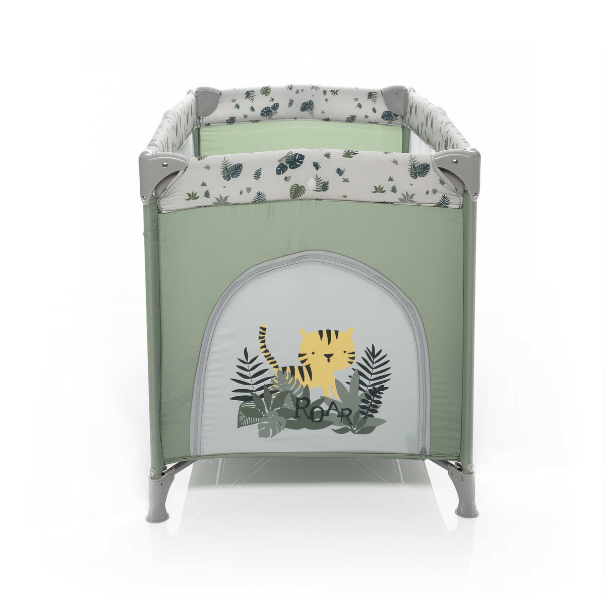 ZOPA - Patut pliant 1 nivel Caravan Jungle Green - gogobaby.ro