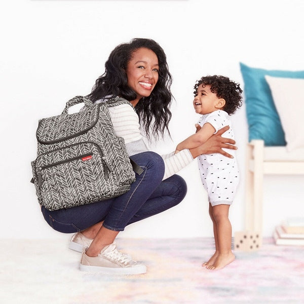 Skip Hop – Geanta pentru scutece tip rucsac Forma - Nappy - gogobaby.ro