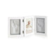 Kit rama foto, Jane, Cu mulaj amprenta manuta si piciorus, White